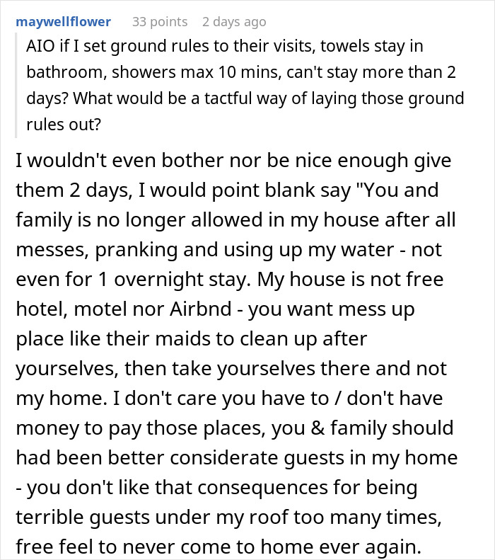 “They Are No Longer Welcome”: Woman Treated Like A Maid In Her Own Home, Puts Her Foot Down