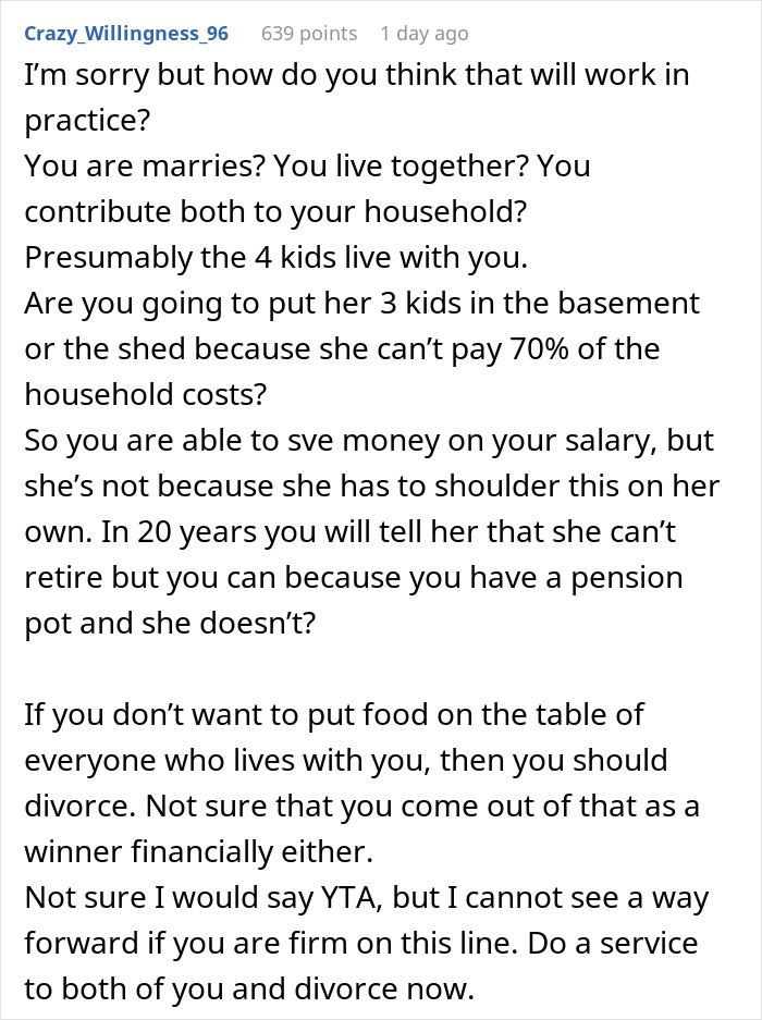 "It's Not My Fault She Married [Him]": Man Refuses To Support Wife's Kids, Gets Destroyed Online