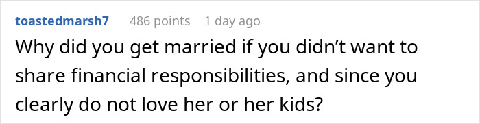 "It's Not My Fault She Married [Him]": Man Refuses To Support Wife's Kids, Gets Destroyed Online