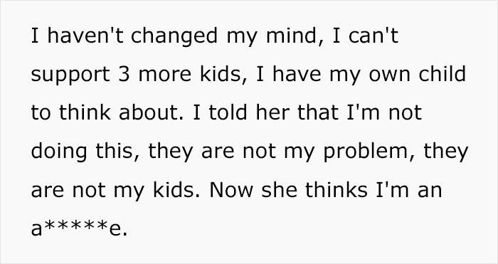 "It's Not My Fault She Married [Him]": Man Refuses To Support Wife's Kids, Gets Destroyed Online