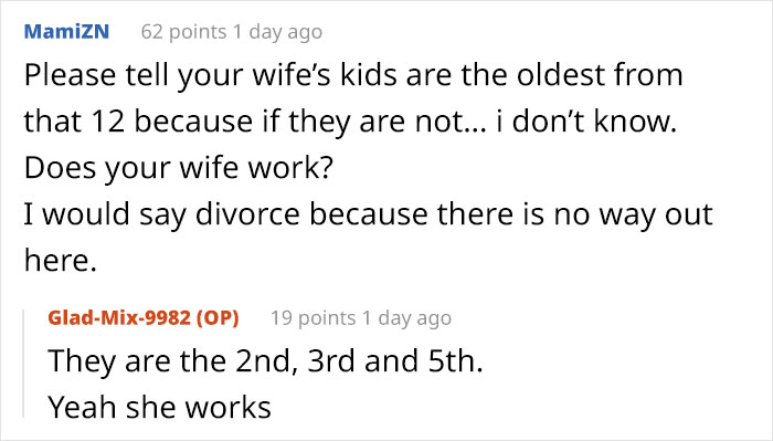 "It's Not My Fault She Married [Him]": Man Refuses To Support Wife's Kids, Gets Destroyed Online