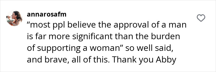 Comment on Abigail Breslin's reaction, highlighting gender support dynamics in response to Blake Lively's claims.