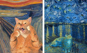 15 Cat-Infused Reproductions Of Famous Classical Paintings Created By This Artist (New Pics)