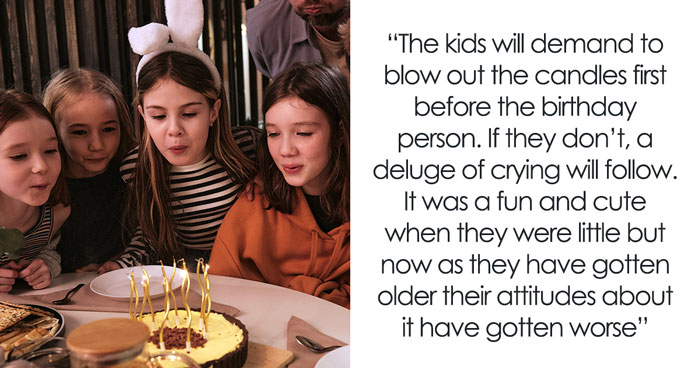 Couple Is Sick Of Relatives' Kids Always Blowing Out Everyone's B-Day Candles, Starts Avoiding Them