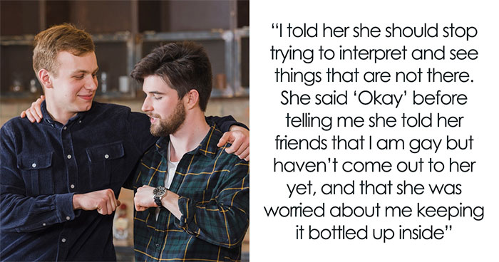 20YO Son Tells Off His Mom For Wrongly Assuming That He's Gay, Family Drama Ensues