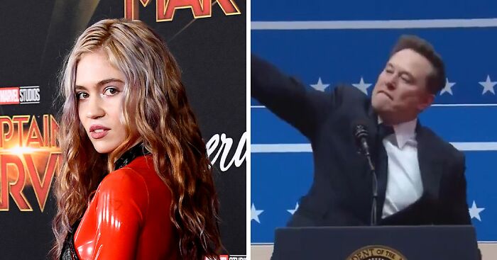 Elon Musk's Ex Grimes Responds To Controversial Salute Accusations At Inauguration Rally