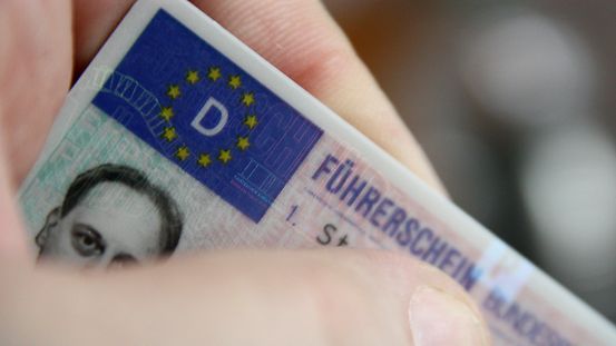 Foto zeigt einen Führerschein