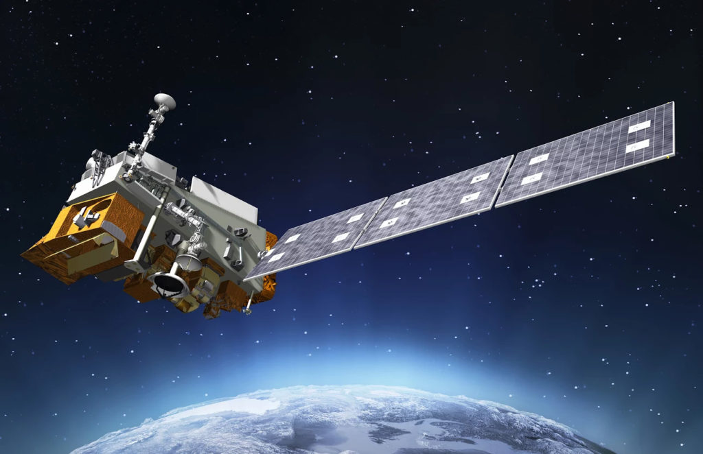 Clouds and Earth's Radiant Energy System (CERES) FM6 instrument aboard a NASA Earth-observing satellite (JPSS)