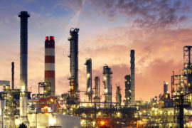 Factory oil and gas industry