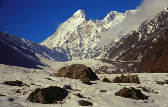 The Nandi Devi mountain in Uttarakhand is the source of the Rishi river, which flooded this week