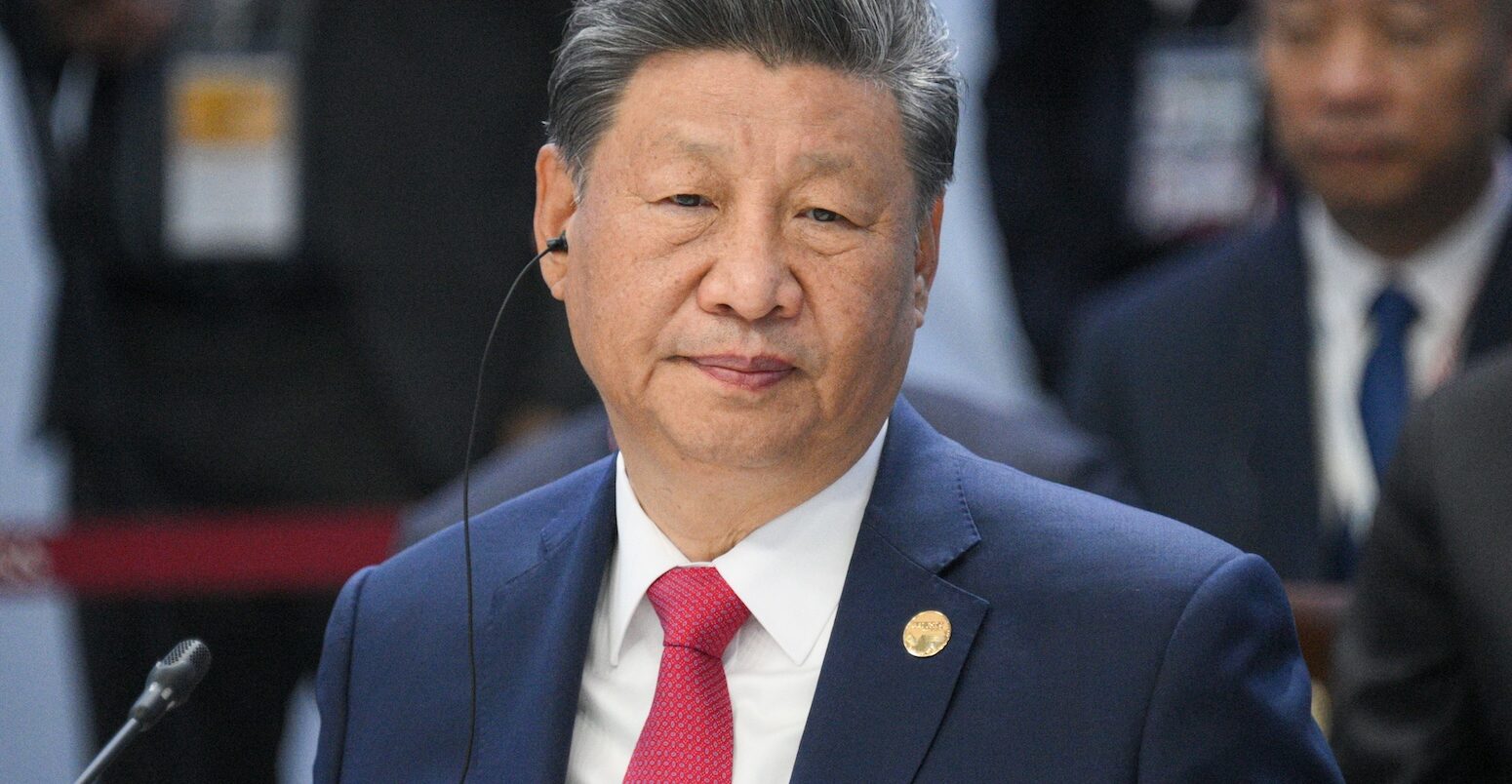 Chinese President Xi Jinping at the 16th BRICS summit, 23 October 2024, Russia.