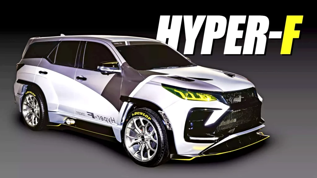  Toyota Hyper-F Concept Is The Wildest Fortuner Yet