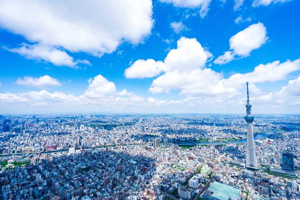 Japan Tokyo Sky Tree cityscape