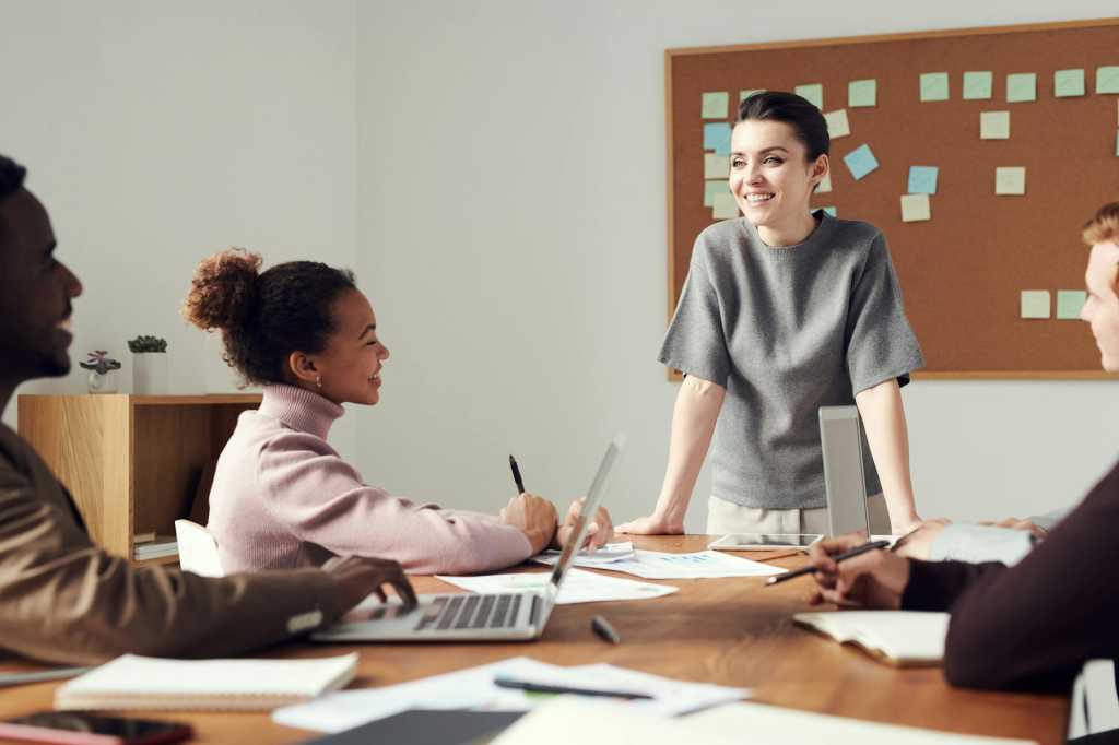 business training meeting collaboration by fauxels via pexels