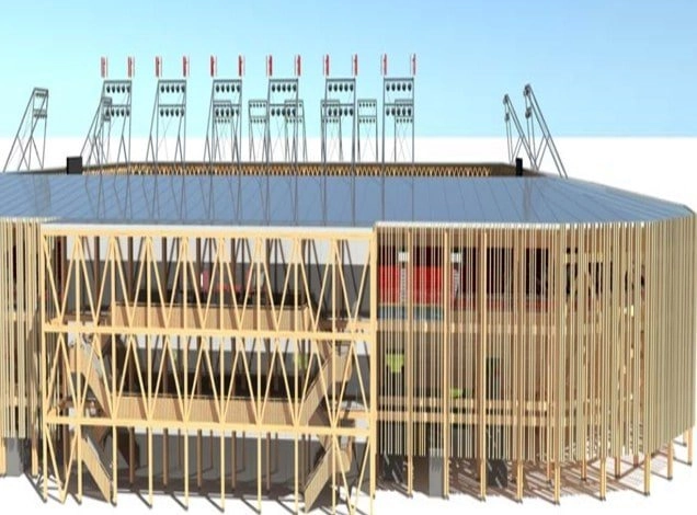 bear stadiums, wooden stadiums, modular stadiums, modular, modular furniture, stadiums of the future, future technology, future modular stadium, future wooden stadium, modular stadium of the future, stadium assembly, wooden stadium FIFA, Qatar Fifa, Fifa Qatar stadium, future of the stadiums, timber stadiums, glulam wood stadium