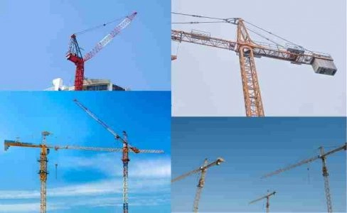 Cranes in construction 