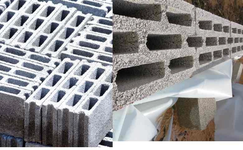 cement blocks in construction