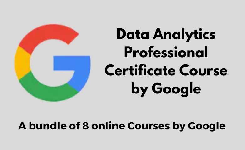 Data Analytics courses by google