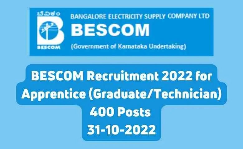 BESCOM Recruitment