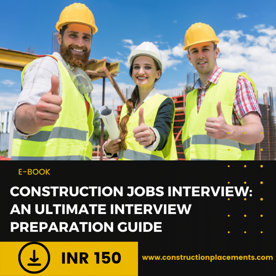 construction jobs interview preparation ebook