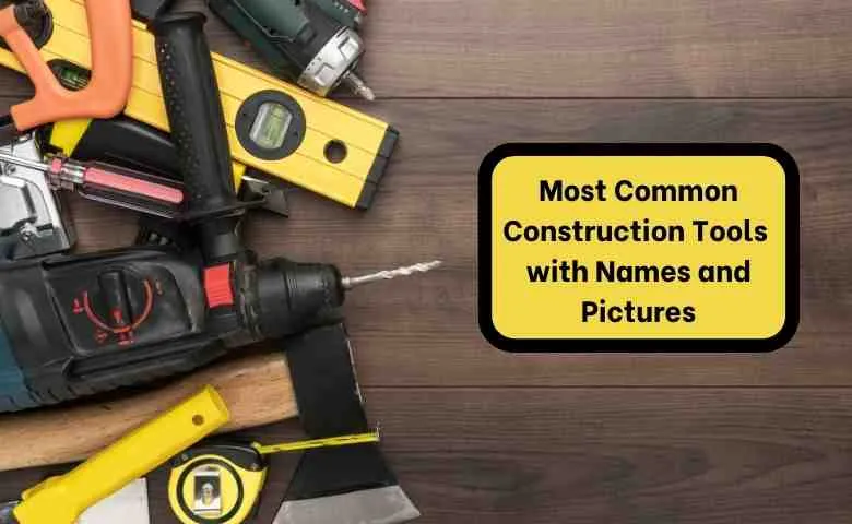 construction tools with names with pictures