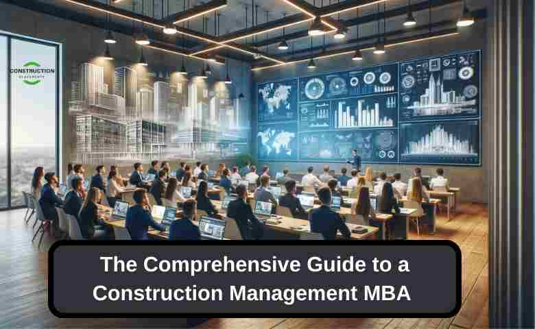 Students engaged in a Construction Management MBA class