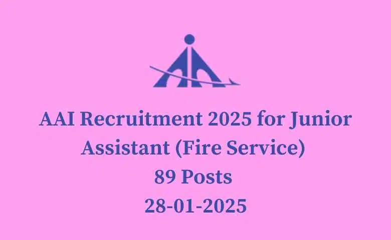 AAI Recruitment 2025