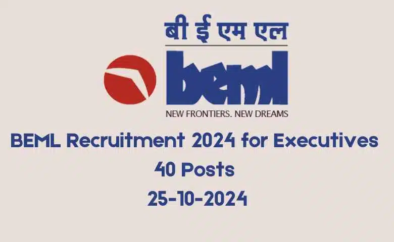 BEML Recruitment 2024