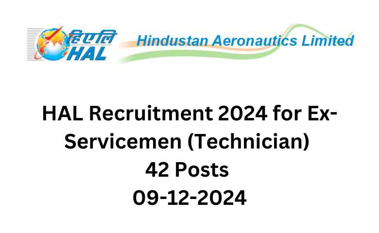 HAL Recruitment 2024