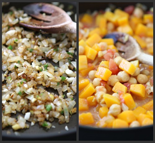 Butternut Coconut Stew Collage