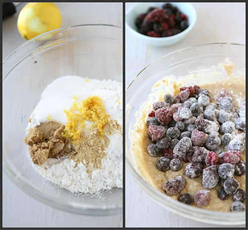 Lemon, Yogurt, Berry & Ginger Whole Wheat Quick Bread Recipe