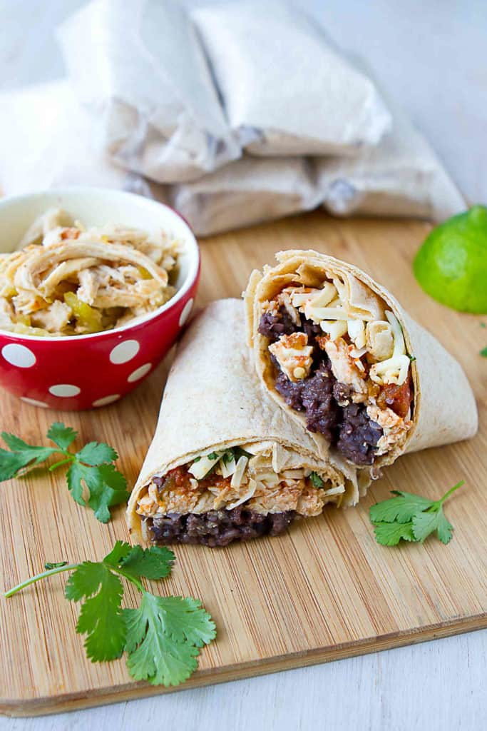 The ultimate food prep recipe - freezer burritos! And even better? The components are made in the Instant Pot. Great to have on hand for lunches or last-minute dinners. 285 calories and 5 Weight Watchers Freestyle SP #pressurecooker #weightwatchers