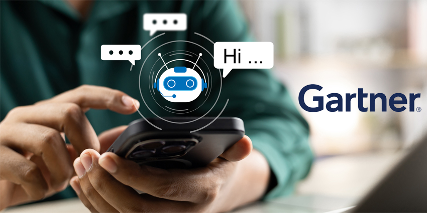 AI Artificial Intelligence,Digital chatbot, Man chatting with digital assistant chatbot on mobilephone on internet application,Future of customer service man utilizes AI chatbot for instant