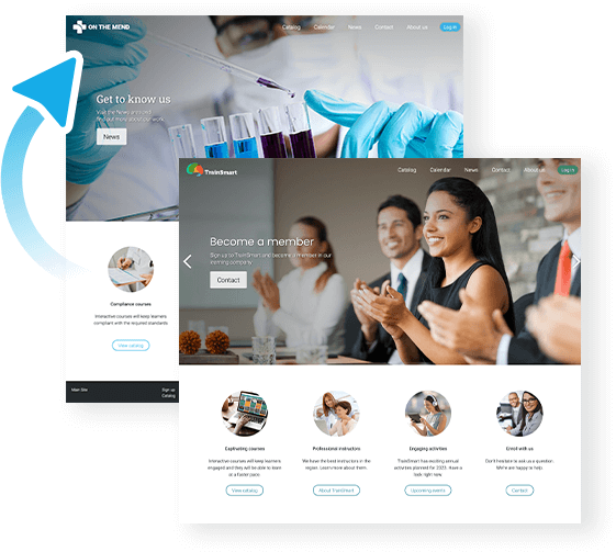 accordion-portal-customized-business