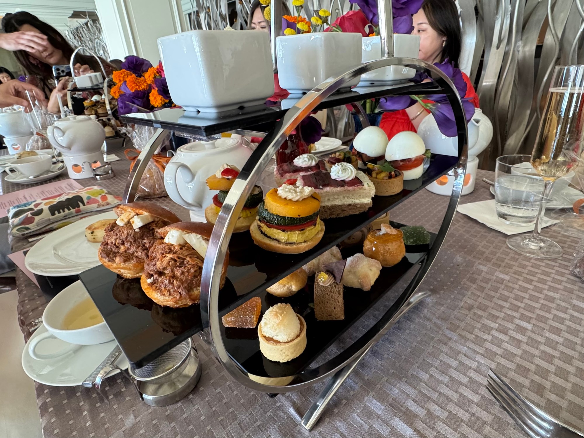 The Ritz-Carlton in Dana Point features holiday-themed teas, like its recent "Té de los Muertos" afternoon tea. (Photo by Brock Keeling / SCNG)