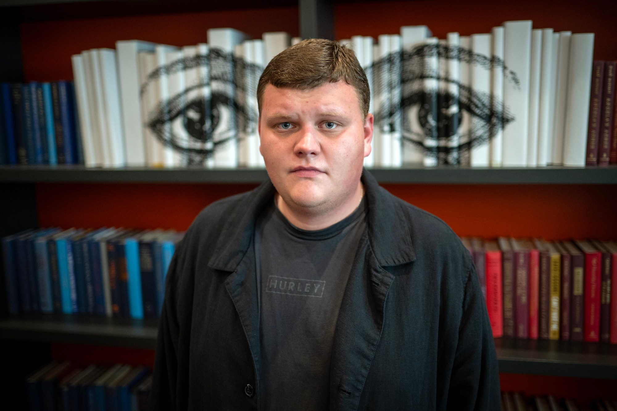 Dmitrii Tur, in Northridge on Wednesday, Dec. 4, 2024. He is the co-founder of the Ours in the USA group. (Photo by Hans Gutknecht, Los Angeles Daily News/SCNG)