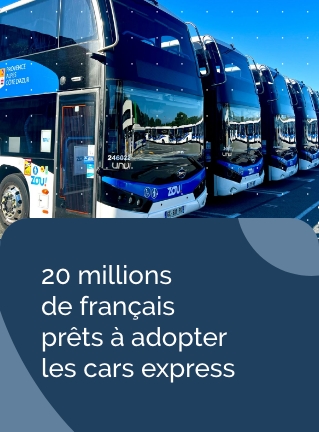 20 millions  de français  prêts à adopter  les cars express