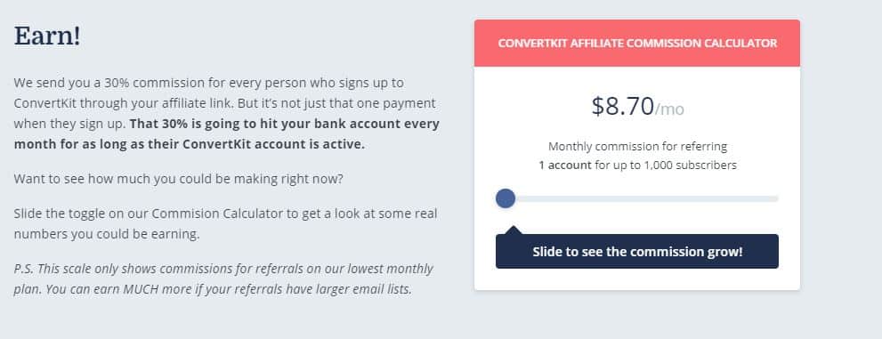 ConvertKit Affiliate Program