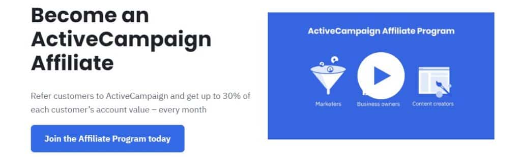 ActiveCampaign affiliate program