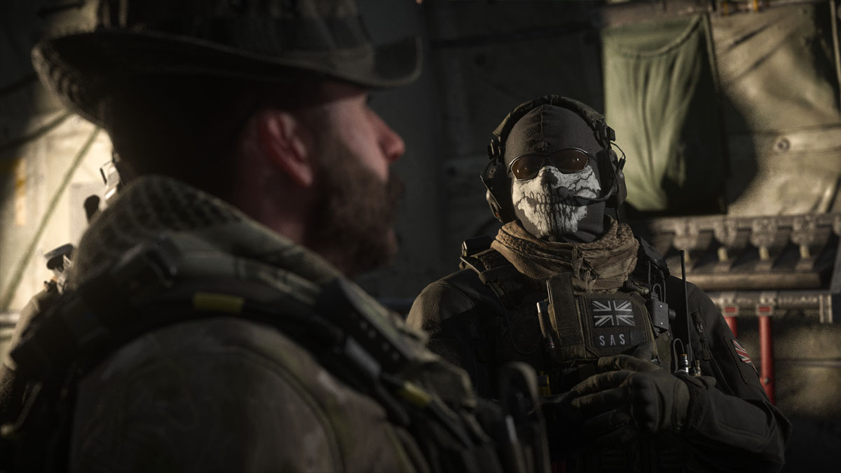 Ghost and Price in Call of Duty: Modern Warfare 3