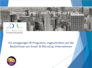 Small- & MicroCap IR