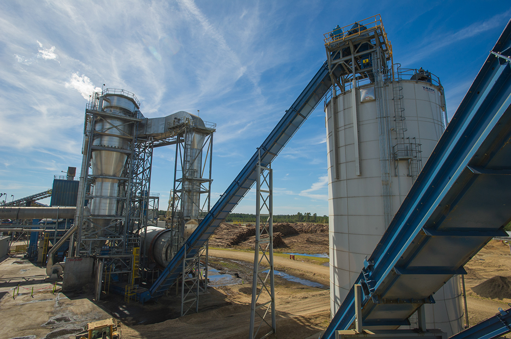 Morehouse BioEnergy pellet plant