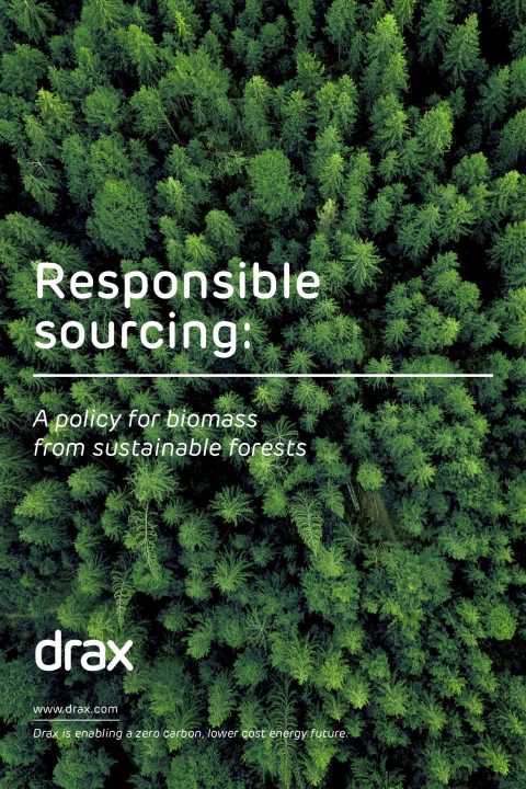 front cover of 'Responsible sourcing' PDF