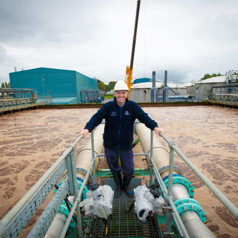 Stevie Gilluley Senior Operator at Daldowie fuel plant