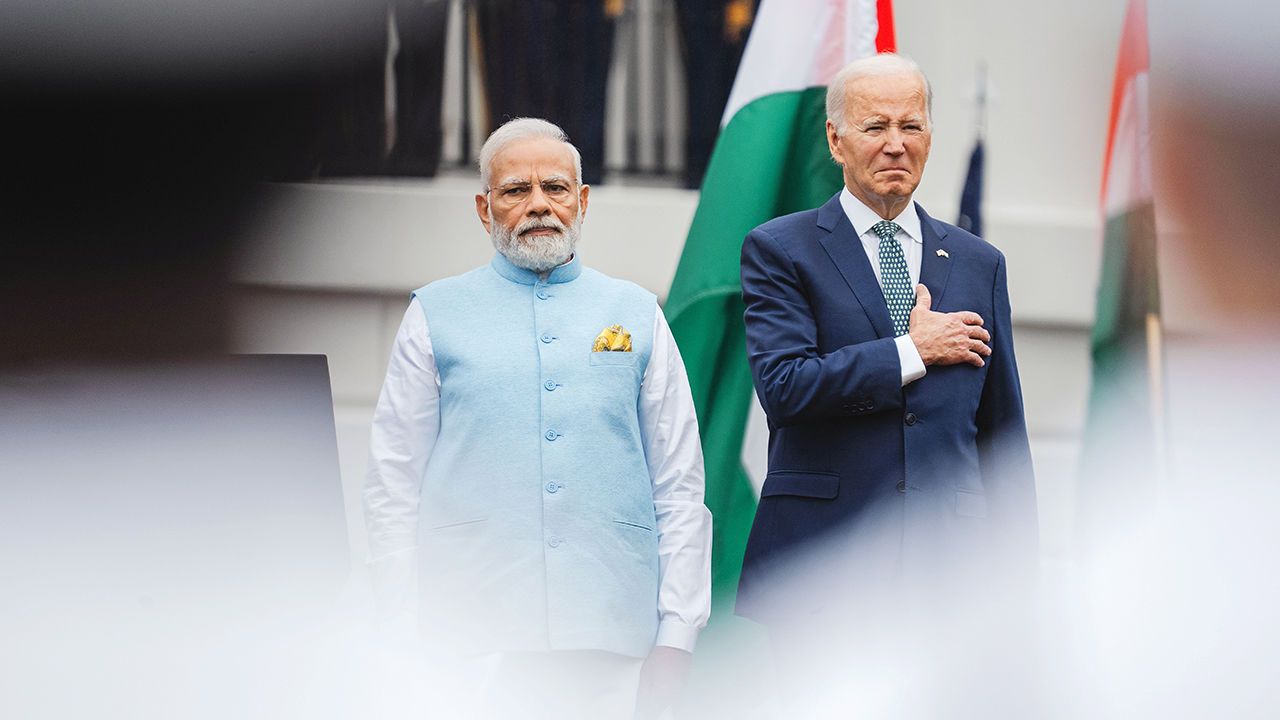 President Joe Biden and Indian Prime Minister Narendra Modi 