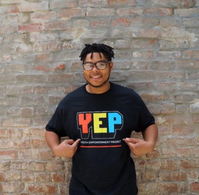 Roman shows off the new YEP logo