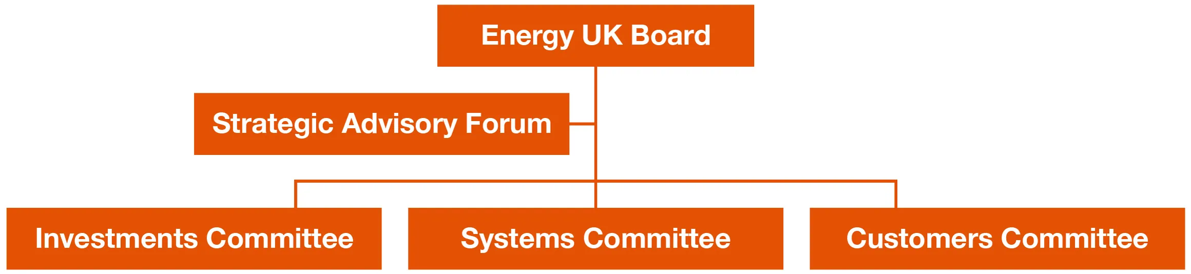 Energy UK Board Structure