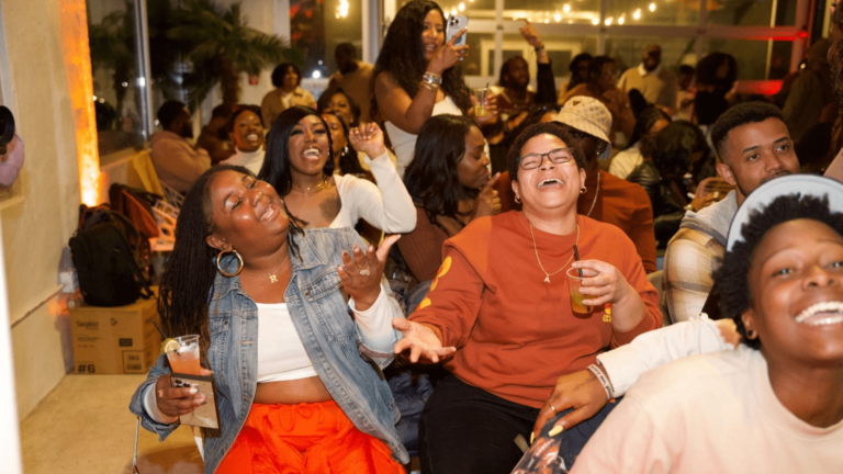 group of people dancing