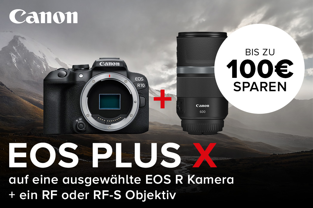 Canon EOS-Plus-X Aktion