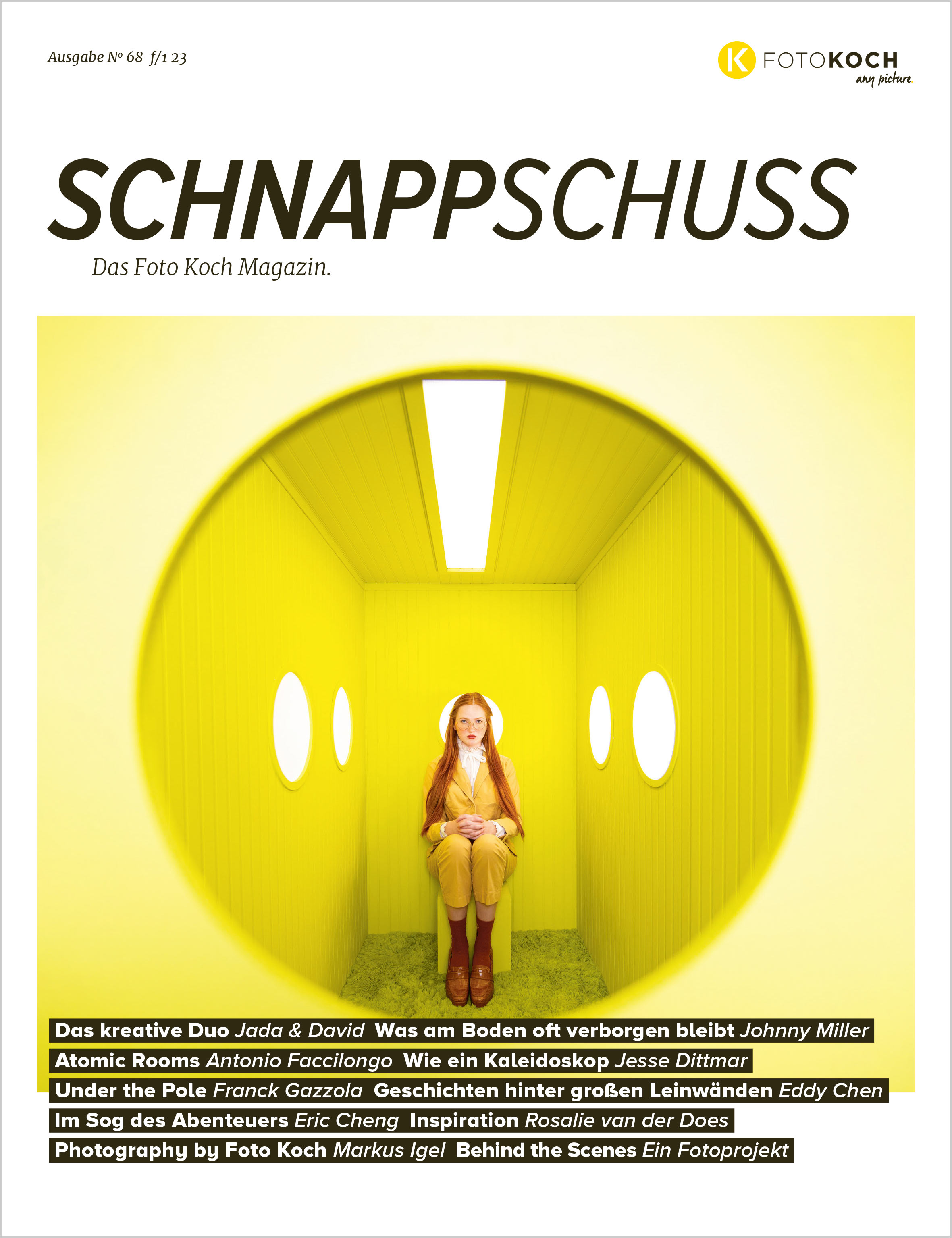 Schnappschuss Magazin Behind the Scenes Cover